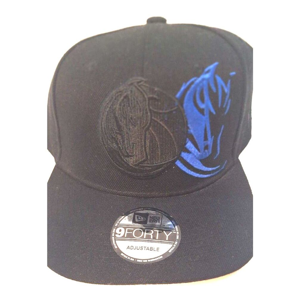 Dallas Mavericks Black Snapback Hat